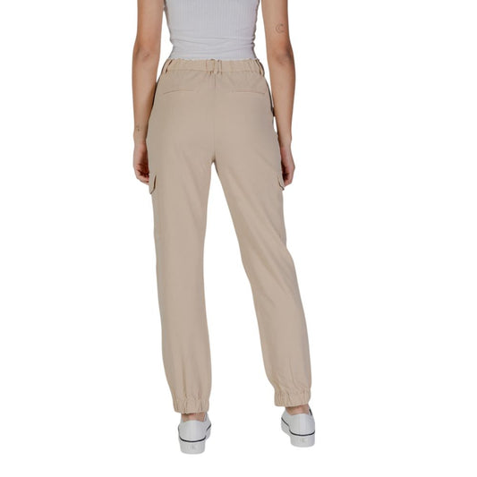 B.Young Beige Polyester Pant $157.00 B.Young Luzworld