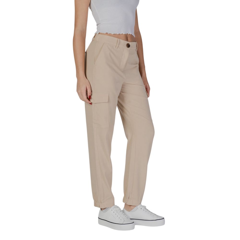 B.Young Beige Polyester Pant $157.00 B.Young Luzworld