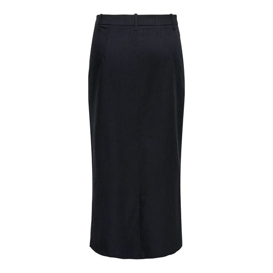 Jacqueline De Yong Gray Polyester Long $126.00 Jacqueline De Yong Luzworld