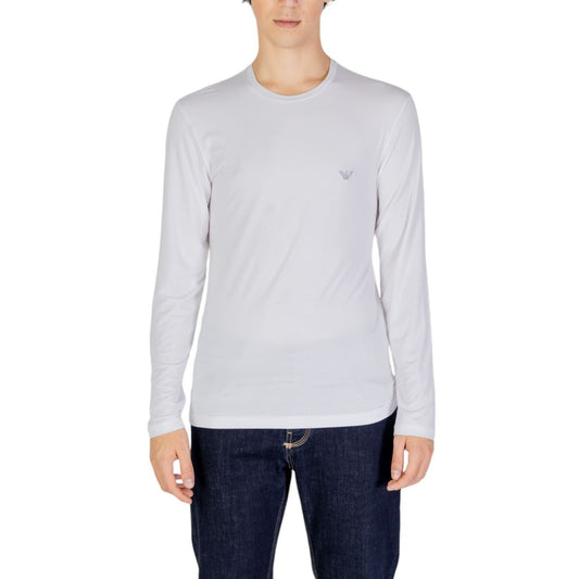 Emporio Armani Underwear White Modal Long Sleeve $180.00 Emporio Armani Underwear Luzworld