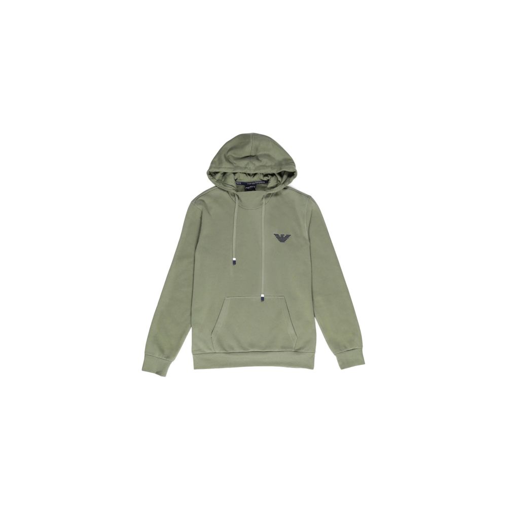 Emporio Armani Underwear Green Cotton Hoody $224.00 Emporio Armani Underwear Luzworld