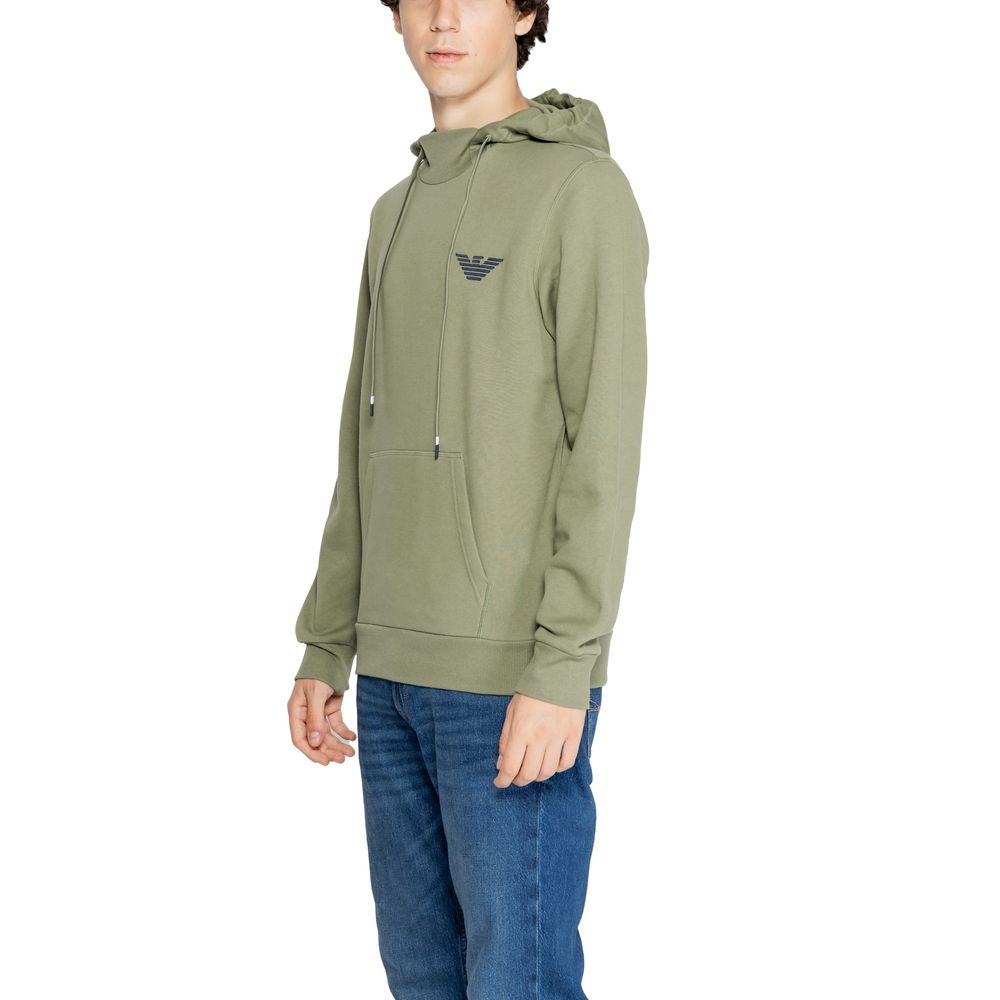Emporio Armani Underwear Green Cotton Hoody $224.00 Emporio Armani Underwear Luzworld