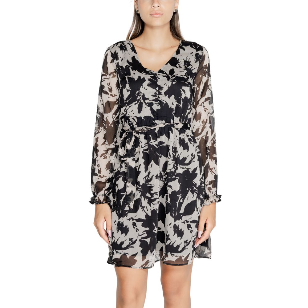 Jacqueline De Yong Black Recycled Polyester Short