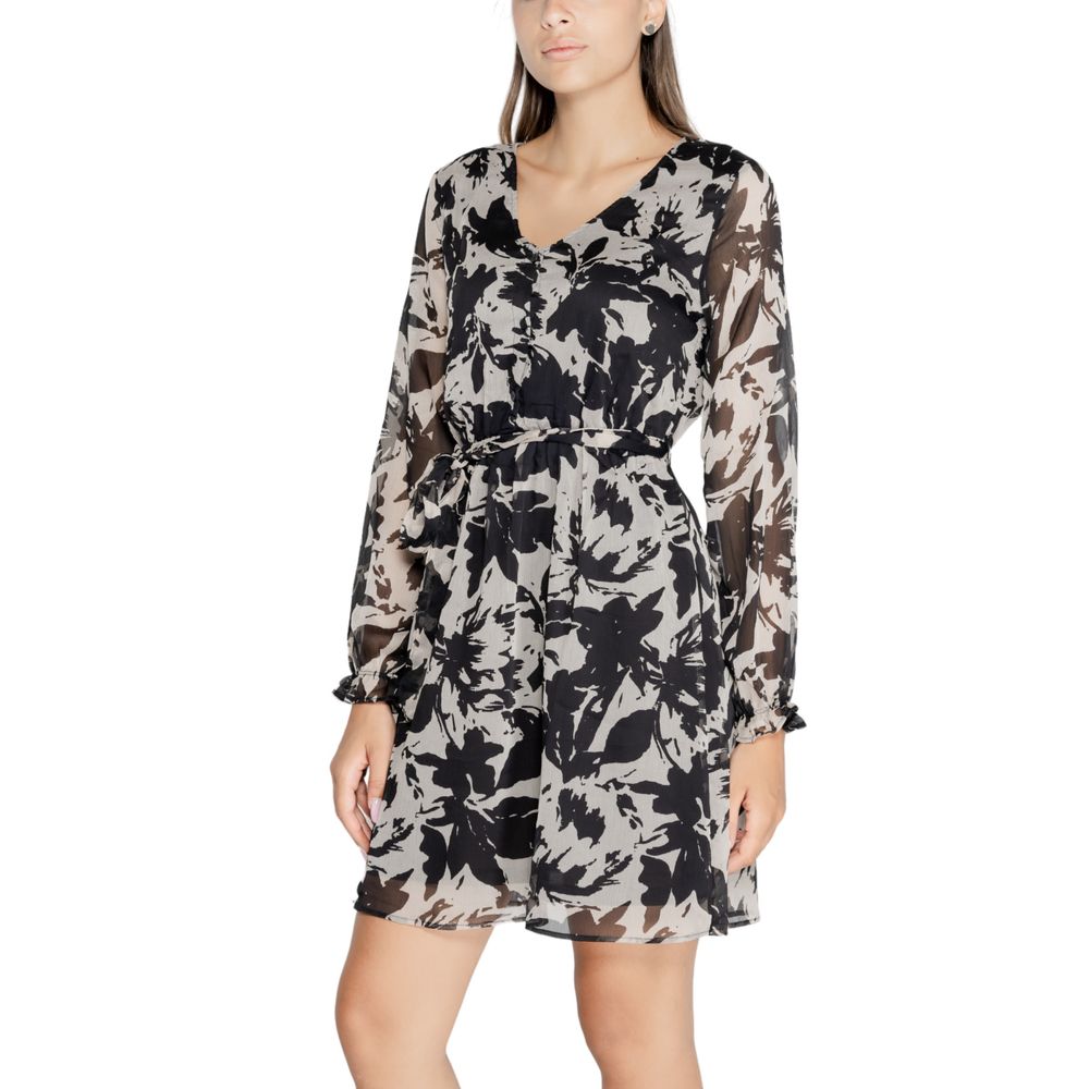 Jacqueline De Yong Black Recycled Polyester Short