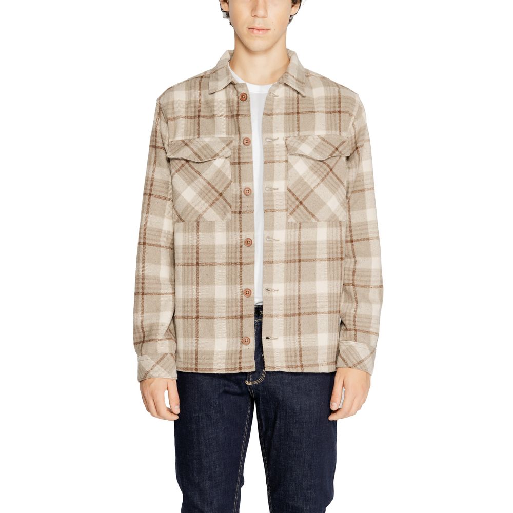 Hamaki-Ho Beige Polyester Shirt $144.00 Hamaki-Ho Luzworld