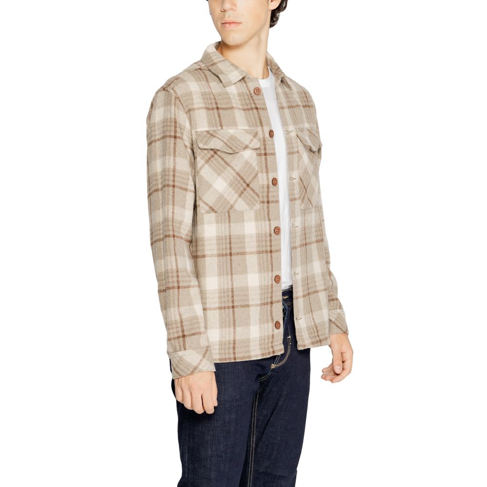 Hamaki-Ho Beige Polyester Shirt $144.00 Hamaki-Ho Luzworld