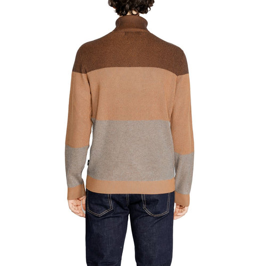 Hamaki-Ho Brown Viscose Turtleneck $144.00 Hamaki-Ho Luzworld