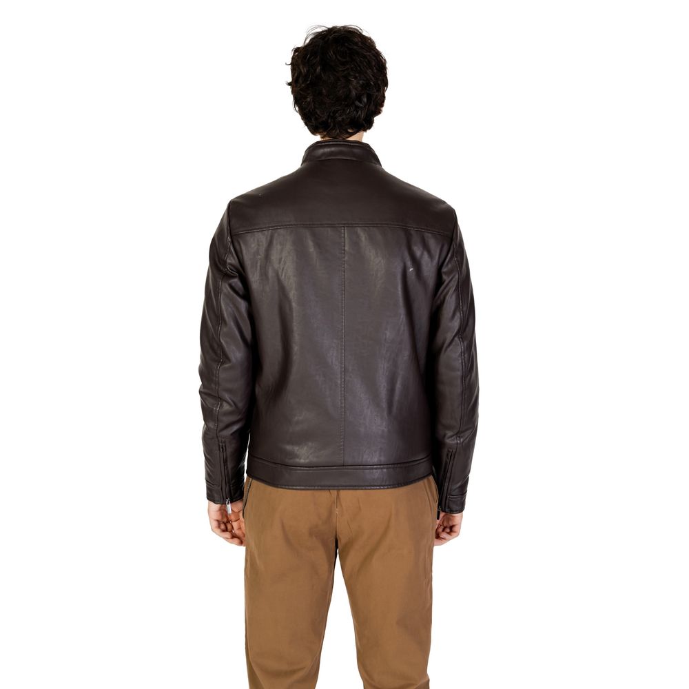 Hamaki-Ho Brown Viscose Jackets & Coat $203.00 Hamaki-Ho Luzworld