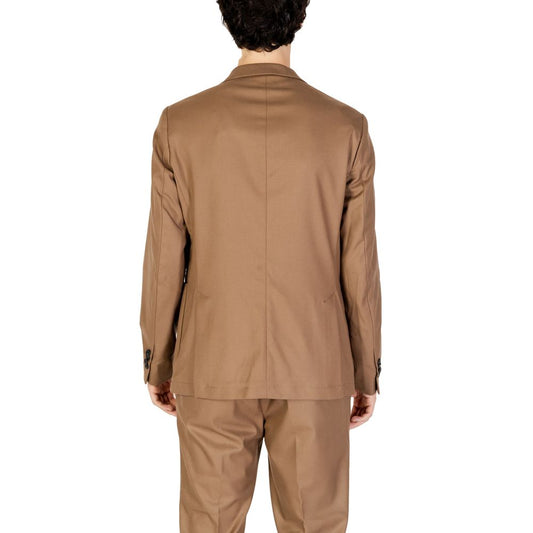 Hamaki-Ho Beige Polyester Blazer $250.00 Hamaki-Ho Luzworld