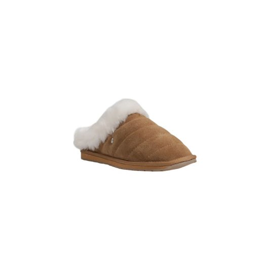 EMU Australia Brown Suede Leather Slipper $225.00 EMU Australia Luzworld