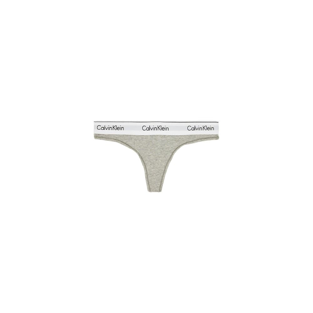 Calvin Klein Underwear Gray Cotton Panty $108.00 Calvin Klein Underwear Luzworld