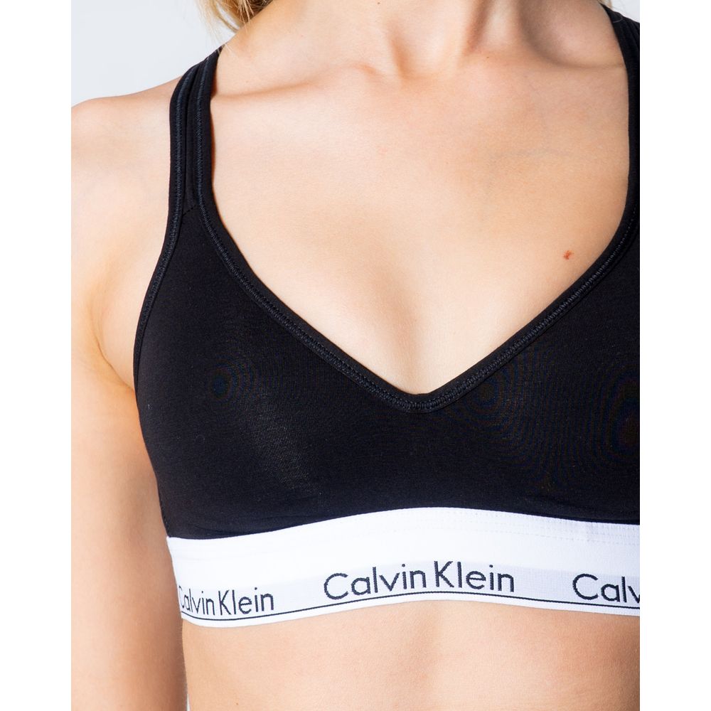 Calvin Klein Underwear Black Polyester Bra $142.00 Calvin Klein Underwear Luzworld