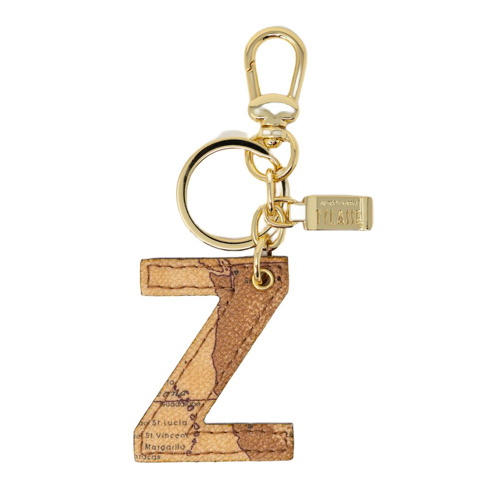 Alviero Martini Prima Classe Beige Leather Keychain $130.00 Alviero Martini Prima Classe Luzworld