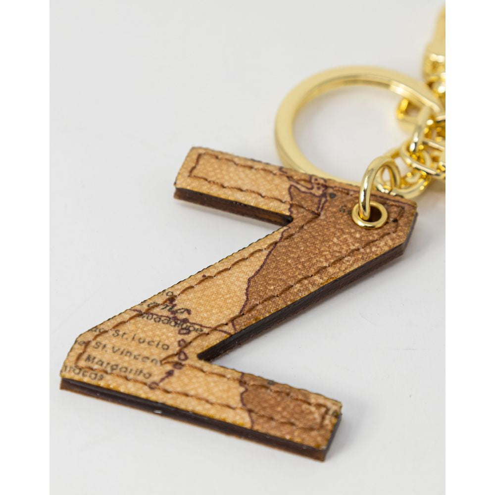 Alviero Martini Prima Classe Beige Leather Keychain $130.00 Alviero Martini Prima Classe Luzworld