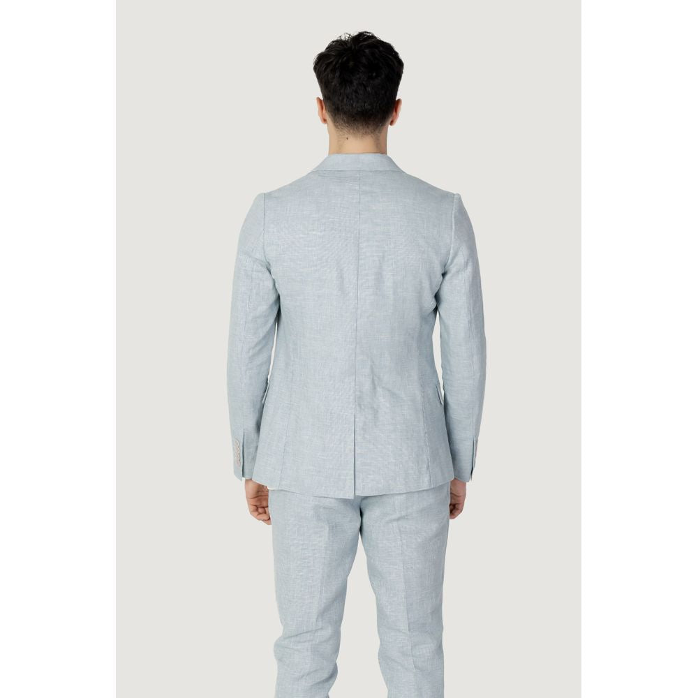 Antony Morato Green Linen Blazer