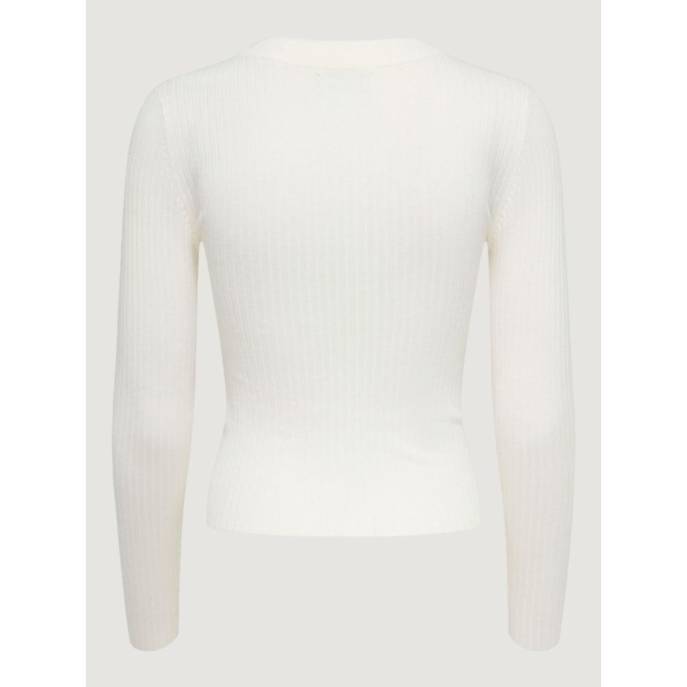 Jacqueline De Yong White Viscose Sportswear $116.00 Jacqueline De Yong Luzworld