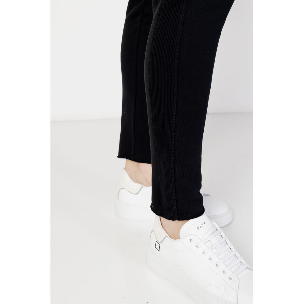 Blauer Black Cotton Joggers Workout Pant $228.00 Blauer Luzworld