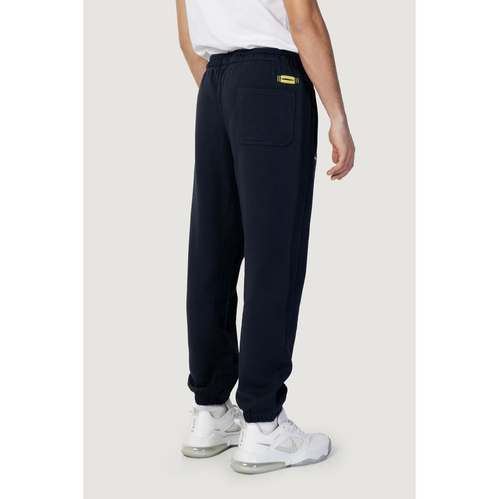 Blauer Blue Cotton Joggers Workout Pant $241.00 Blauer Luzworld
