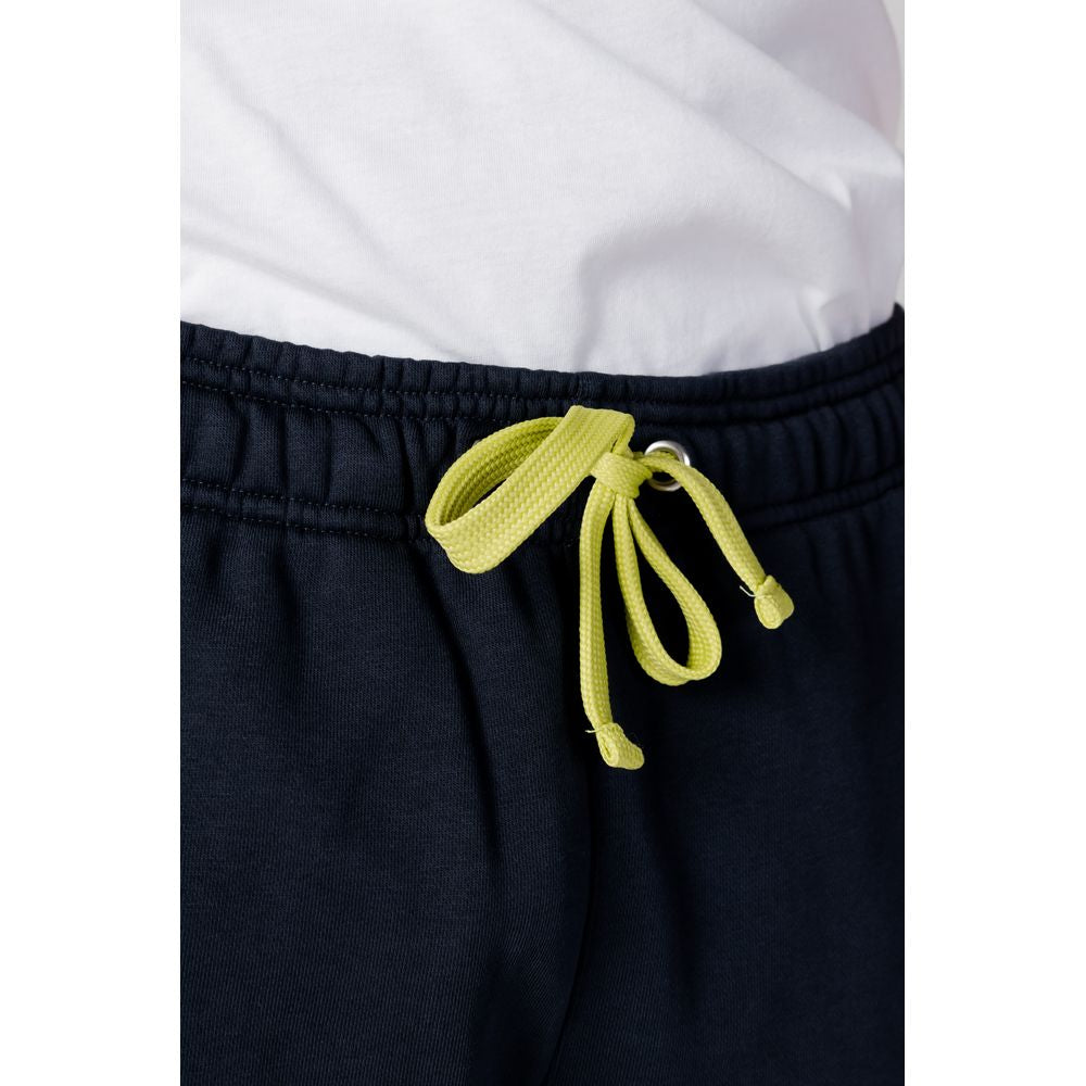 Blauer Blue Cotton Joggers Workout Pant $241.00 Blauer Luzworld