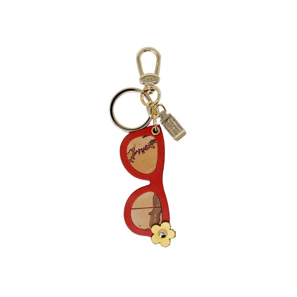 Alviero Martini Prima Classe Beige Leather Keychain $131.00 Alviero Martini Prima Classe Luzworld
