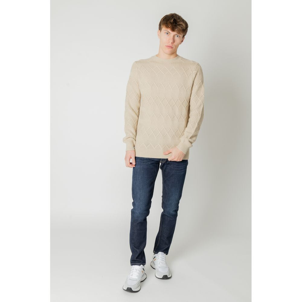 Only & Sons Beige Marabou Sweater $140.00 Only & Sons Luzworld