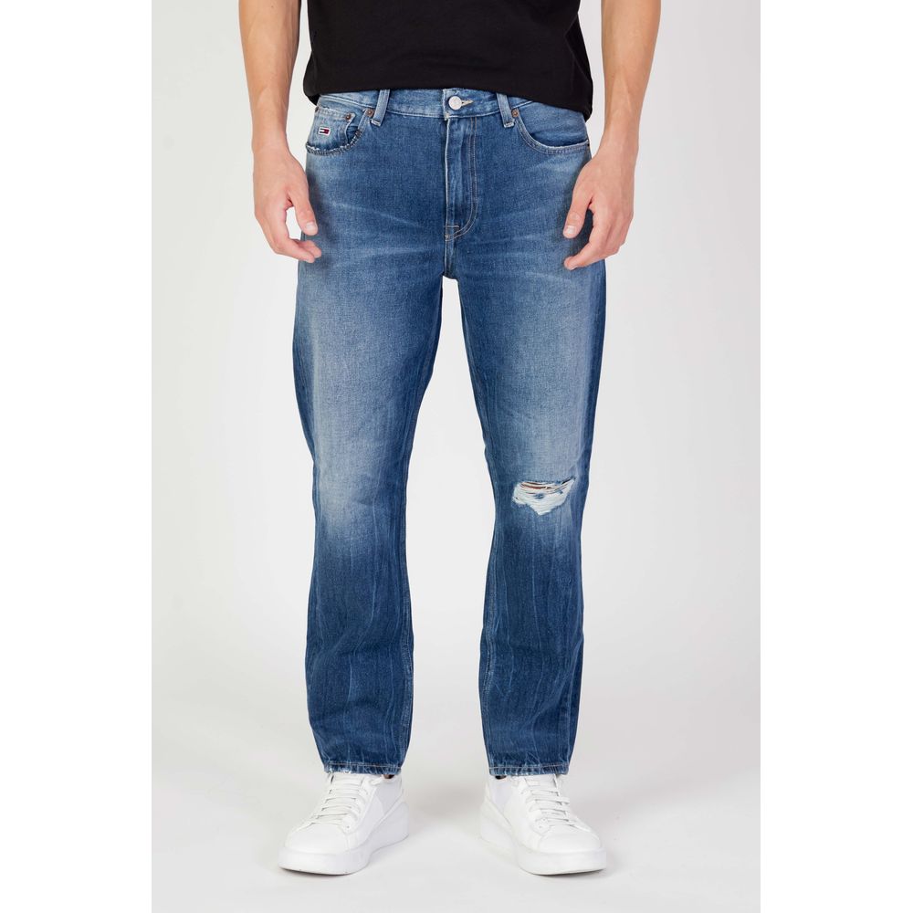 Tommy Hilfiger Jeans Blue Cotton Slim Fit Jean $268.00 Tommy Hilfiger Jeans Luzworld
