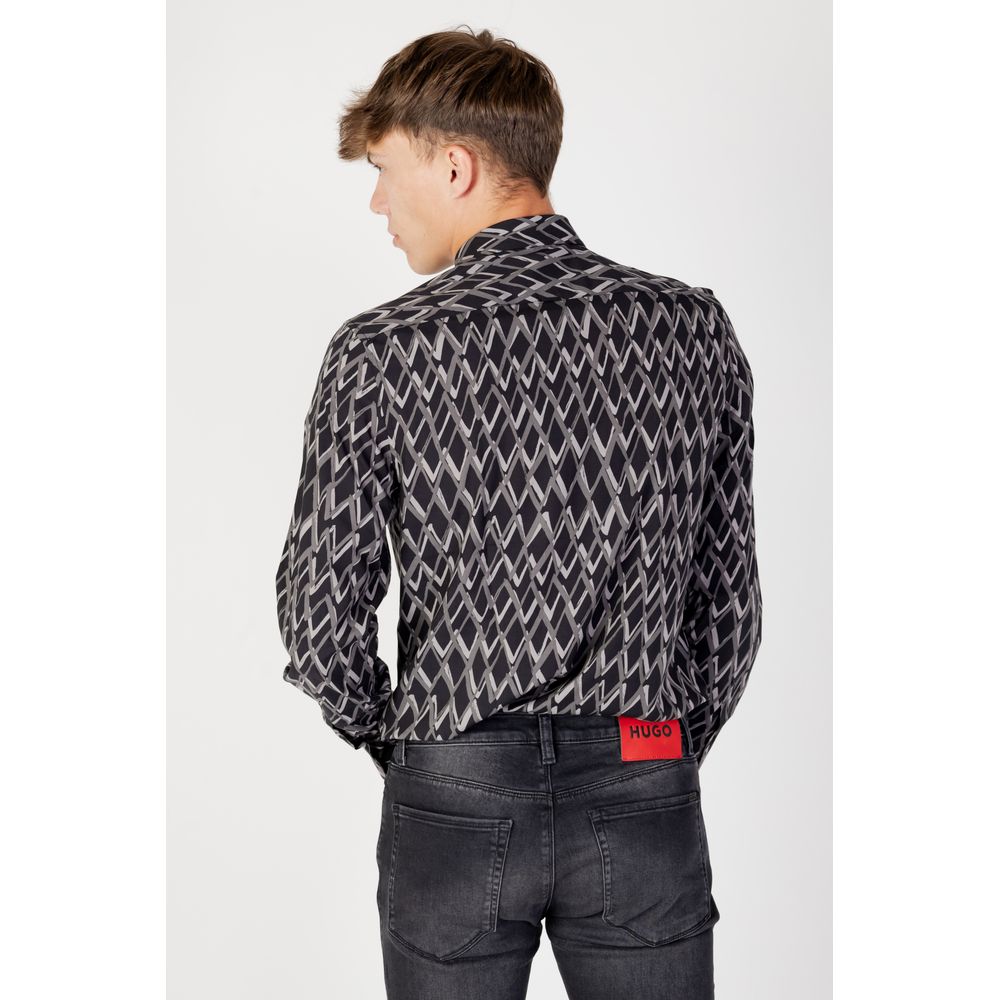 Antony Morato Black Cotton Shirt $166.00 Antony Morato Luzworld