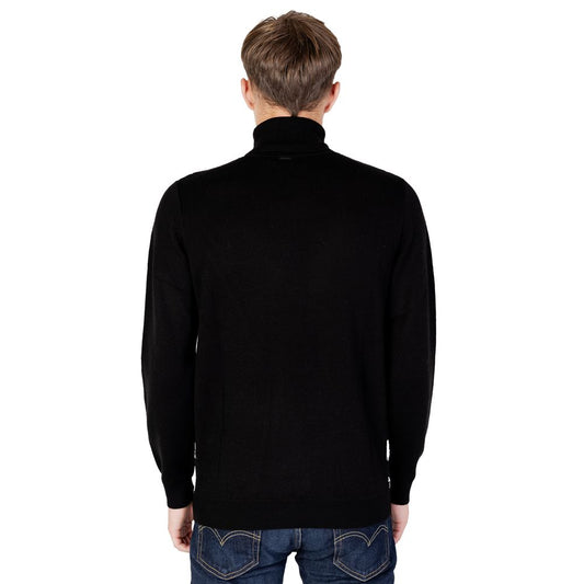 Antony Morato Black Wool Turtleneck $207.00 Antony Morato Luzworld