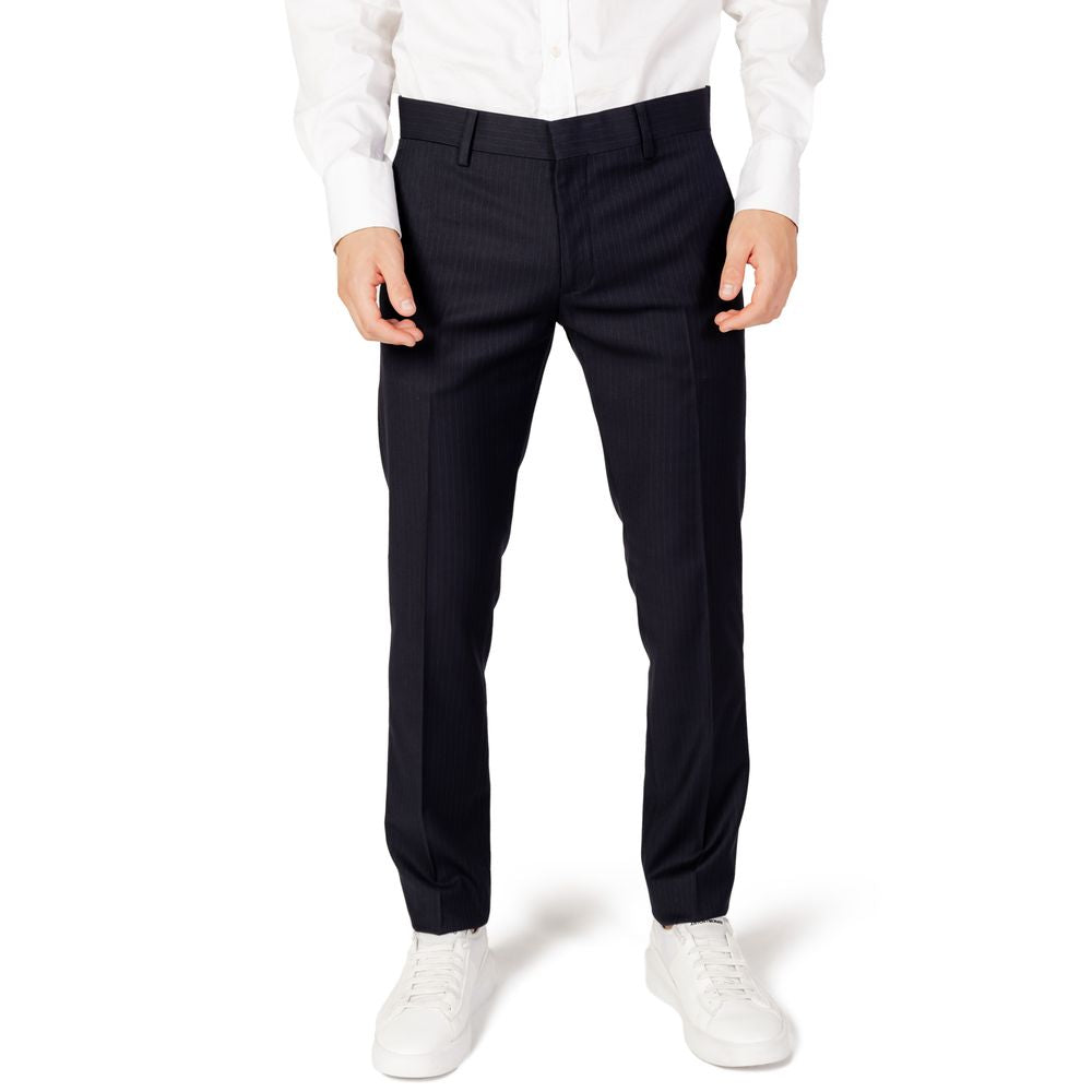 Antony Morato Blue Polyester Pant $207.00 Antony Morato Luzworld