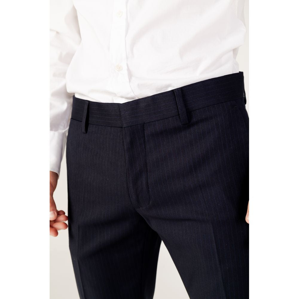 Antony Morato Blue Polyester Pant $207.00 Antony Morato Luzworld