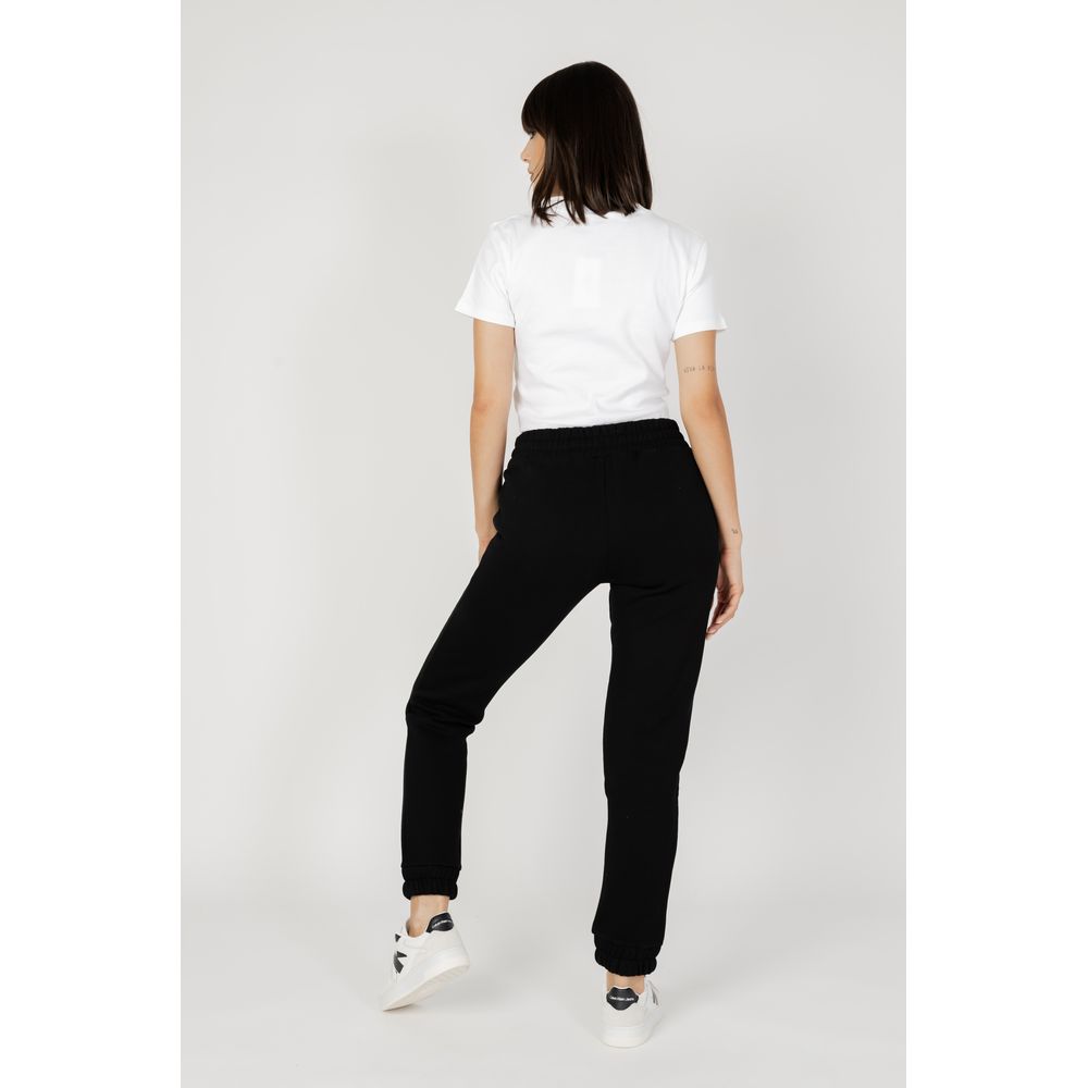 Blauer Black Cotton Joggers Workout Pant $241.00 Blauer Luzworld