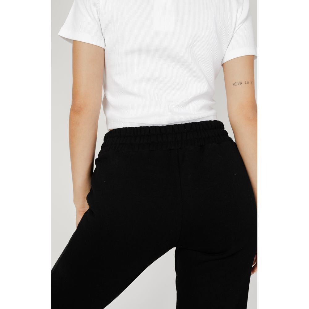 Blauer Black Cotton Joggers Workout Pant $241.00 Blauer Luzworld