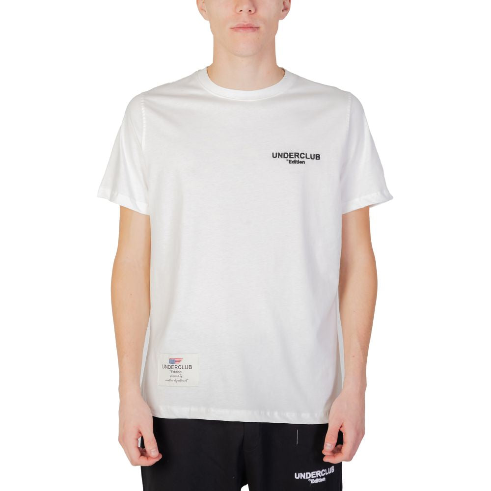 Underclub White Cotton T-Shirt $130.00 Underclub Luzworld