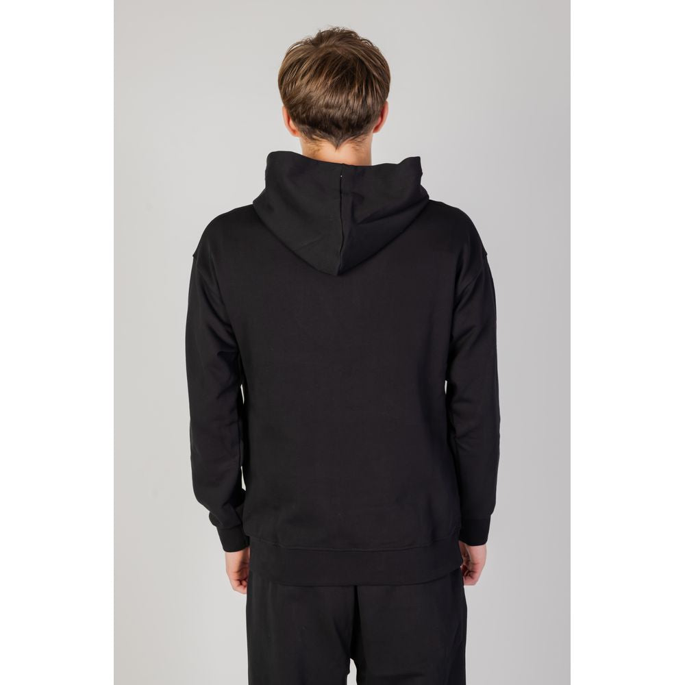 Underclub Black Cotton Hoody $183.00 Underclub Luzworld