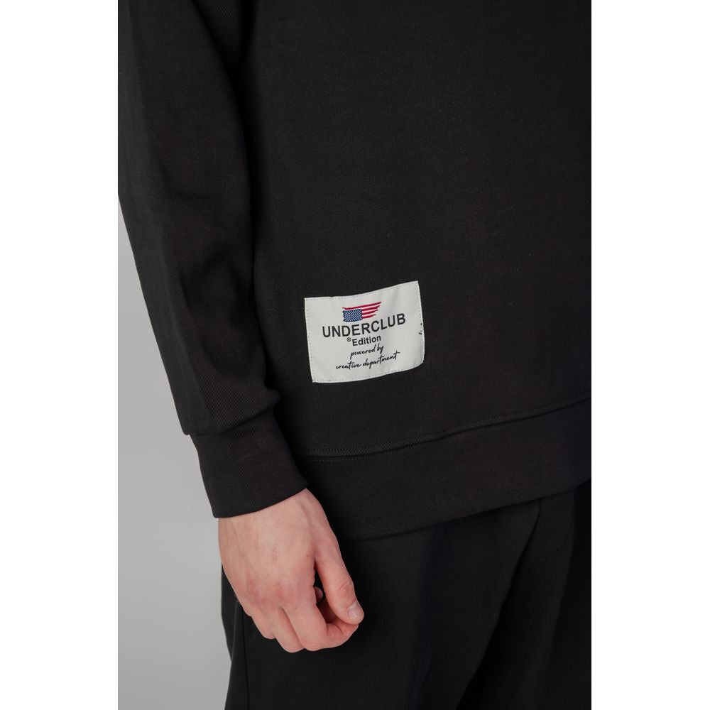 Underclub Black Cotton Hoody $183.00 Underclub Luzworld