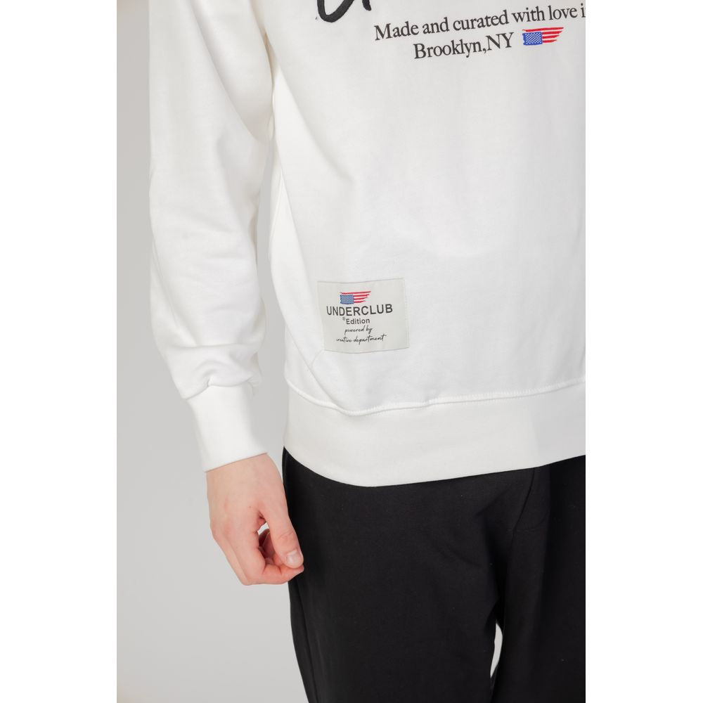 Underclub White Cotton Sweatshirt $182.00 Underclub Luzworld