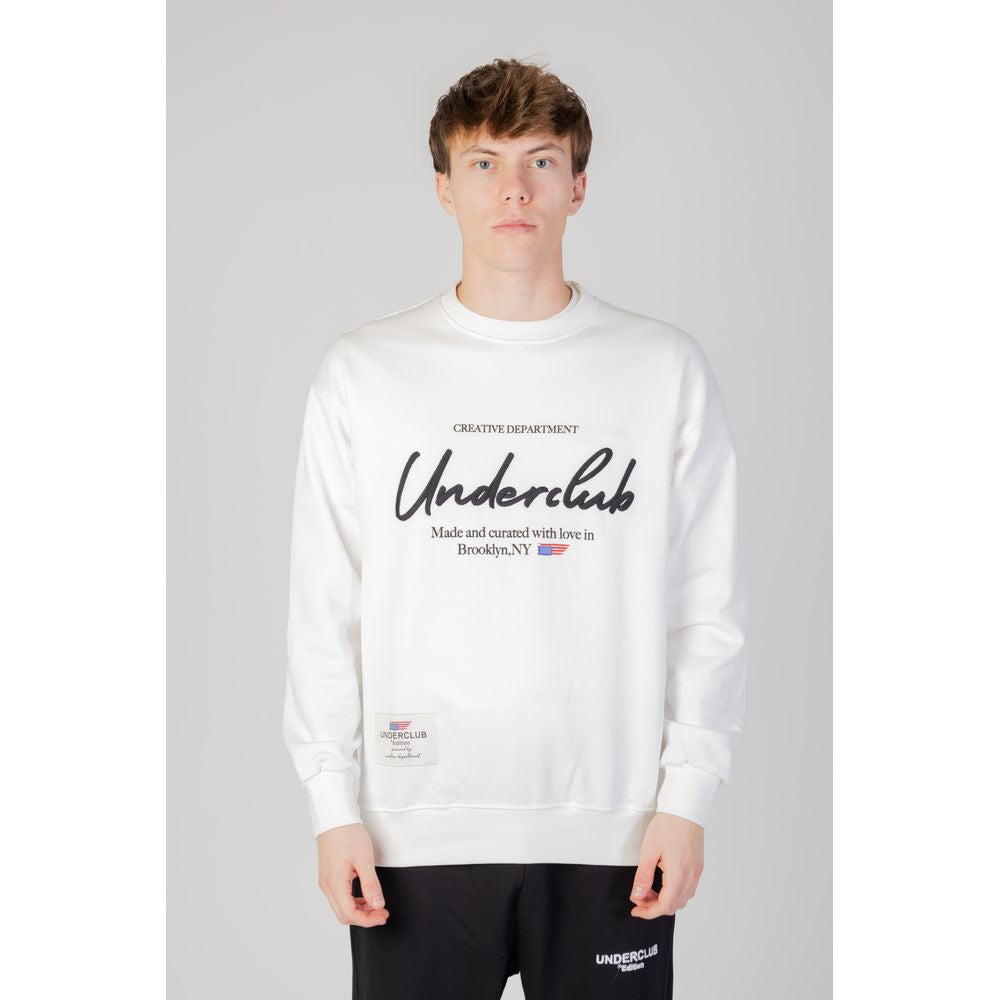 Underclub White Cotton Sweatshirt $182.00 Underclub Luzworld