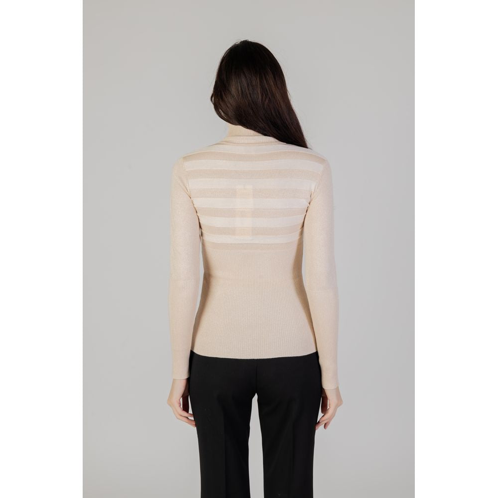 Morgan De Toi Pink Viscose Turtleneck $116.00 Morgan De Toi Luzworld