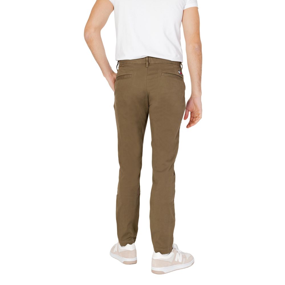 Tommy Hilfiger Jeans Green Organic Cotton Pant $213.00 Tommy Hilfiger Jeans Luzworld