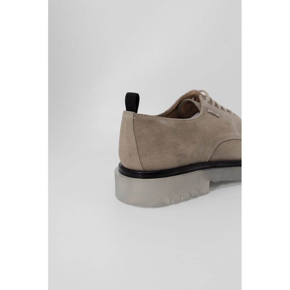 Antony Morato Beige Polyethylene Oxfords And Derby $291.00 Antony Morato Luzworld