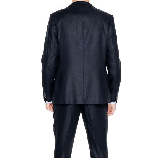 Antony Morato Black Linen Blazer $506.00 Antony Morato Luzworld