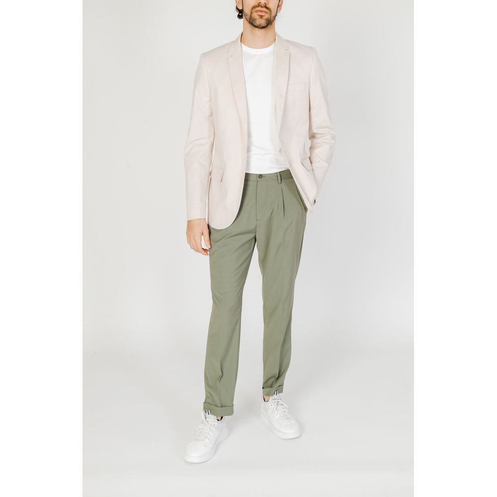 Antony Morato Cream Cotton Blazer $311.00 Antony Morato Luzworld