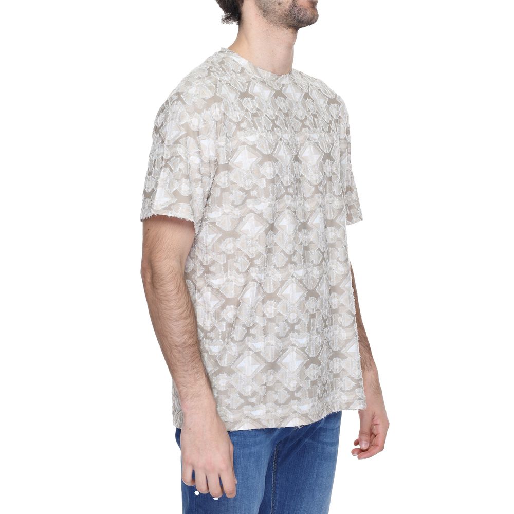 Antony Morato Beige Polyester T-Shirt $142.00 Antony Morato Luzworld