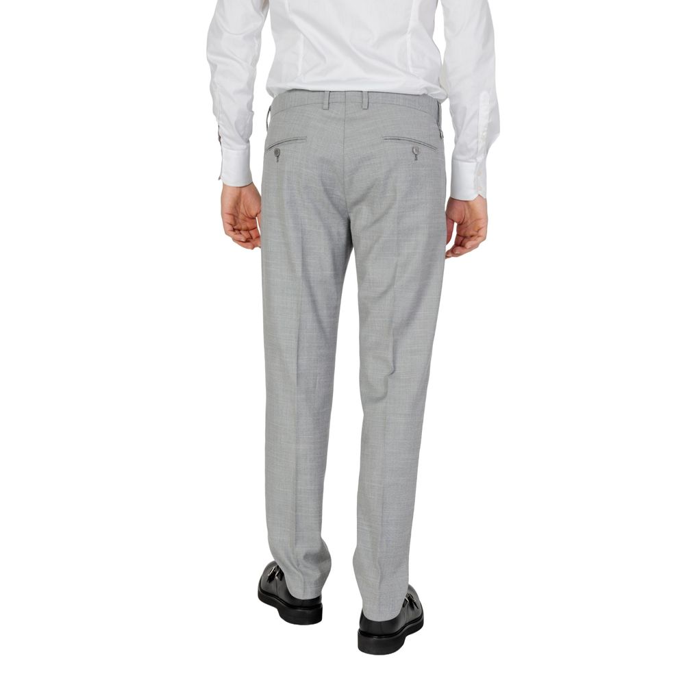 Antony Morato Gray Polyester Pant $207.00 Antony Morato Luzworld
