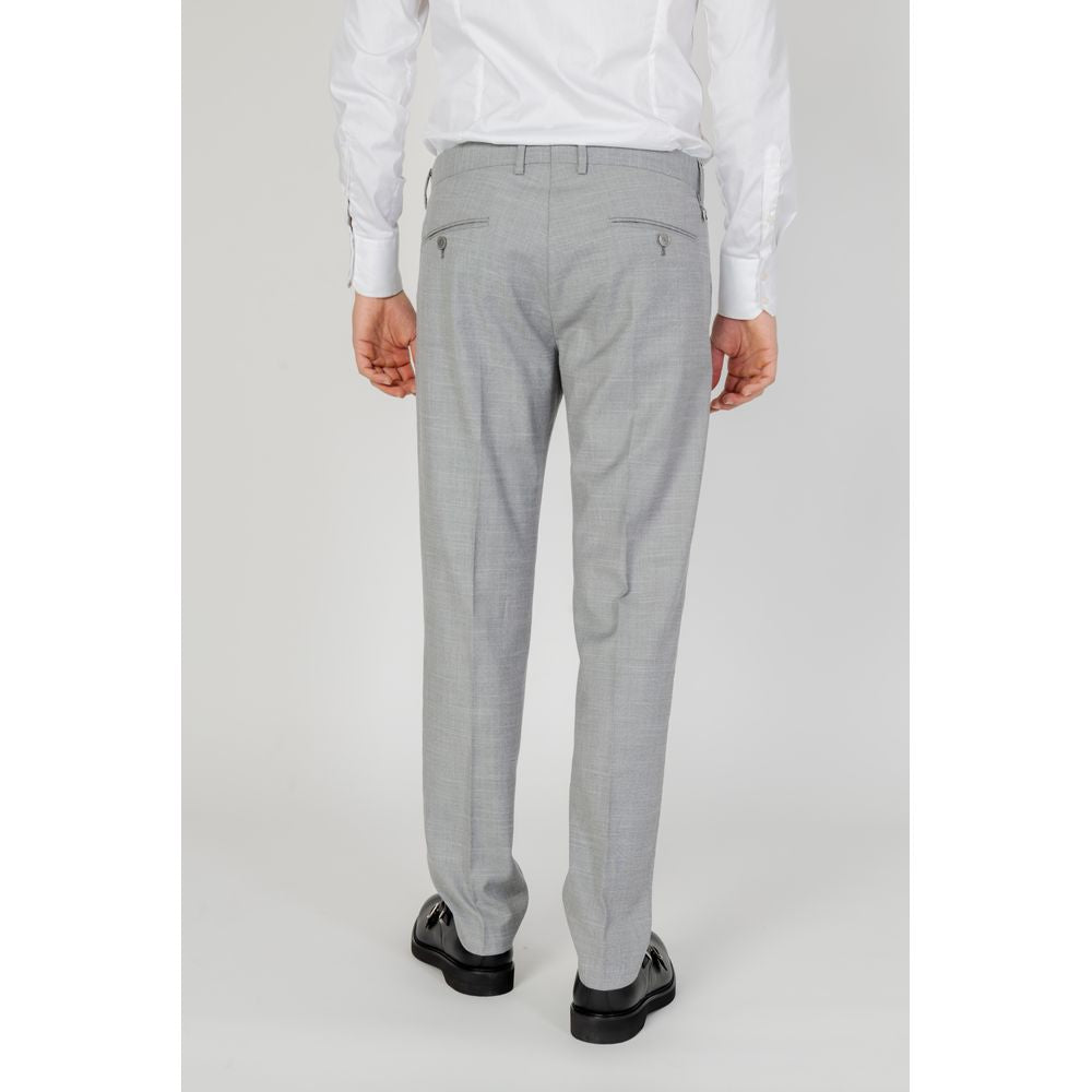 Antony Morato Gray Polyester Pant $207.00 Antony Morato Luzworld