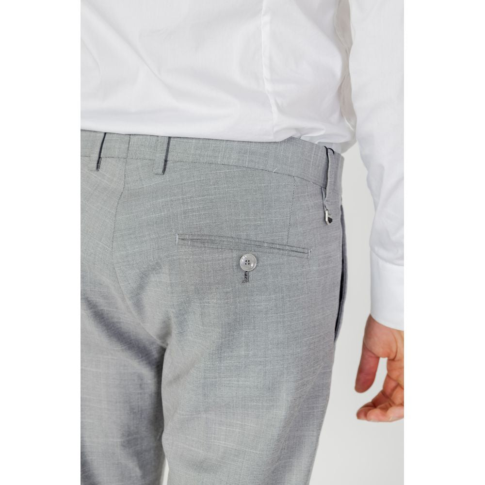 Antony Morato Gray Polyester Pant $207.00 Antony Morato Luzworld