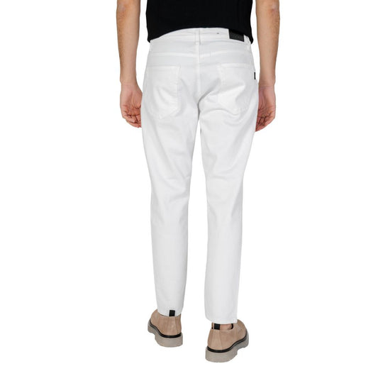 Antony Morato White Cotton Skinny Jean $207.00 Antony Morato Luzworld