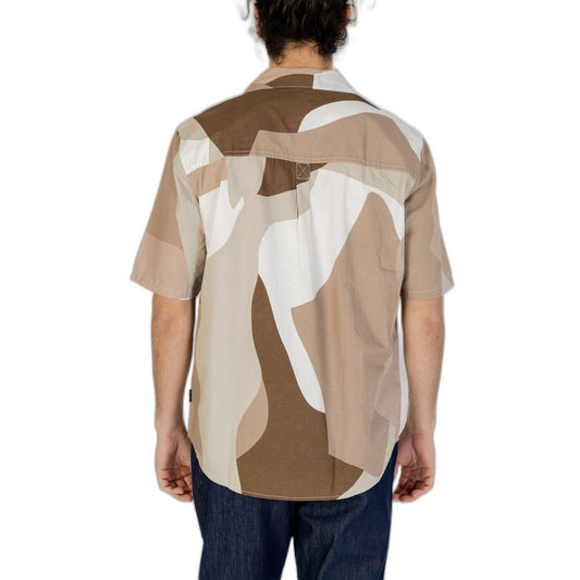 Only & Sons Brown Cotton Shortsleeve $122.00 Only & Sons Luzworld