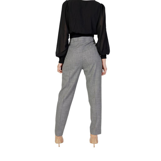 Morgan De Toi Black Polyester Pant $166.00 Morgan De Toi Luzworld