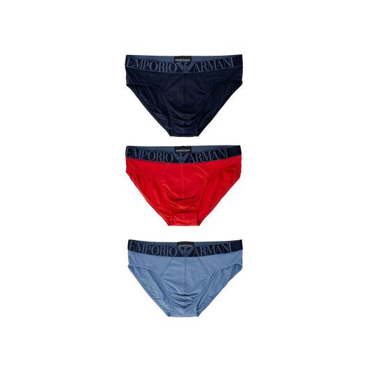 Emporio Armani Underwear Blue Cotton Underwear $145.00 Emporio Armani Underwear Luzworld